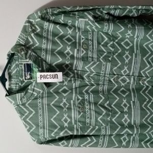 Modern amusement, large. Green with white